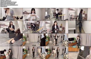 [xiao素素] 女赏金大盗潜入公司偷取重要数据U盘（上）-丝依依