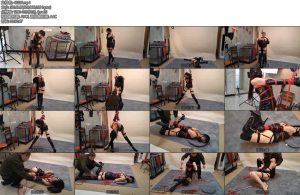 [随心原创] 杨蕊受伤被俘的黑靴女王-丝依依