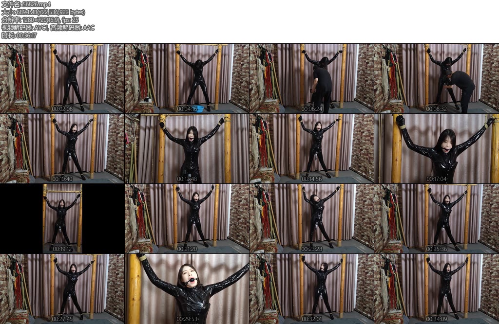 [随心原创] 杨蕊胶衣搜查官被抓耻辱的憋尿失禁-丝依依