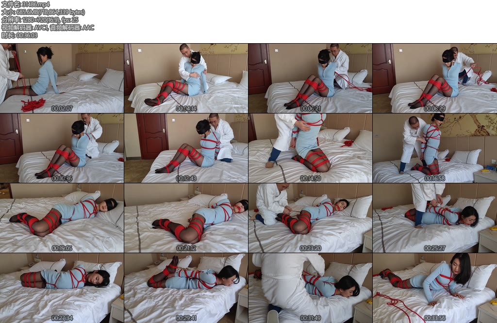 [随心原创] 苏樱 直臂紧缚驷马-丝依依