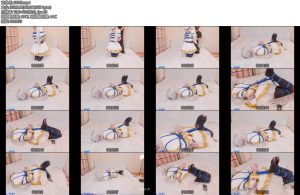 [Noel原创] 芙莉莲日式紧缚并腿驷马脚趾束缚电击放置挣扎-丝依依