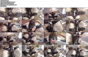 [鹿角与猫爪] 连体黑丝兔女郎胶带犬缚四肢牢牢固定到椅子上胶带封嘴封鼻绝闷震动强高抓痒抚摸放置伪娘-丝依依