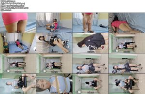 [华素原创] 虐狗女丝袜捆绑封嘴丝袜套头-丝依依