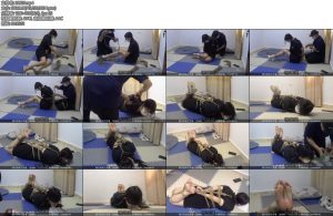 [新月原创] 玉箫裸足直臂高跟凉鞋蒙眼口球驷马缚这家伙瘦了不少足控绝对的福利大白脚-丝依依