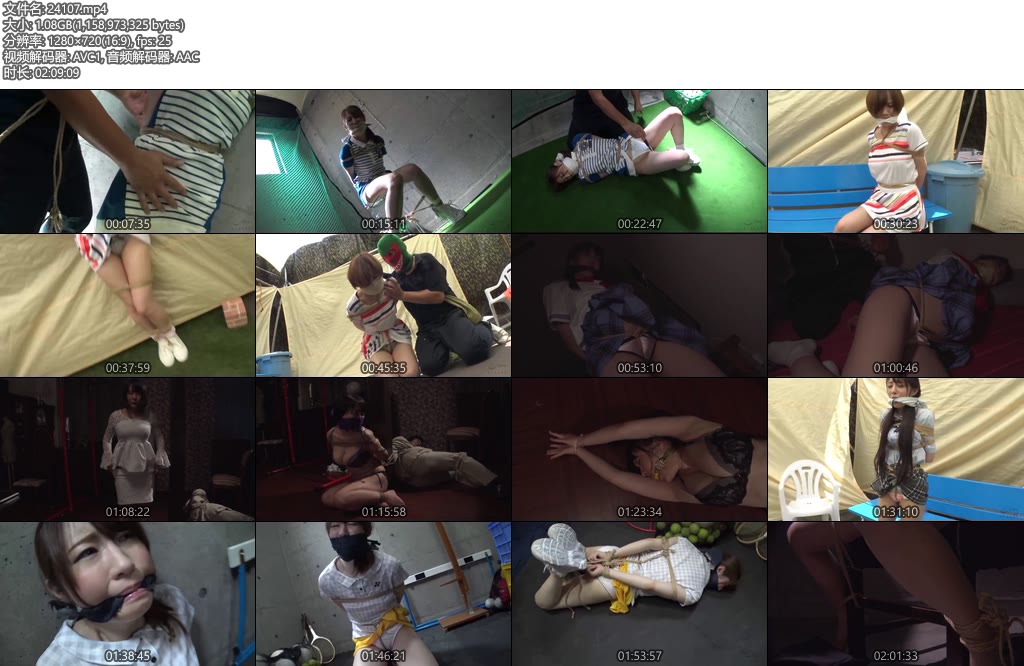 [亚洲绳艺] 股绳着衣紧缚-丝依依