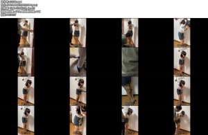 [亚洲绳艺] 直臂后手吊缚＋堵嘴 媳妇儿第一次直臂后手吊缚-丝依依