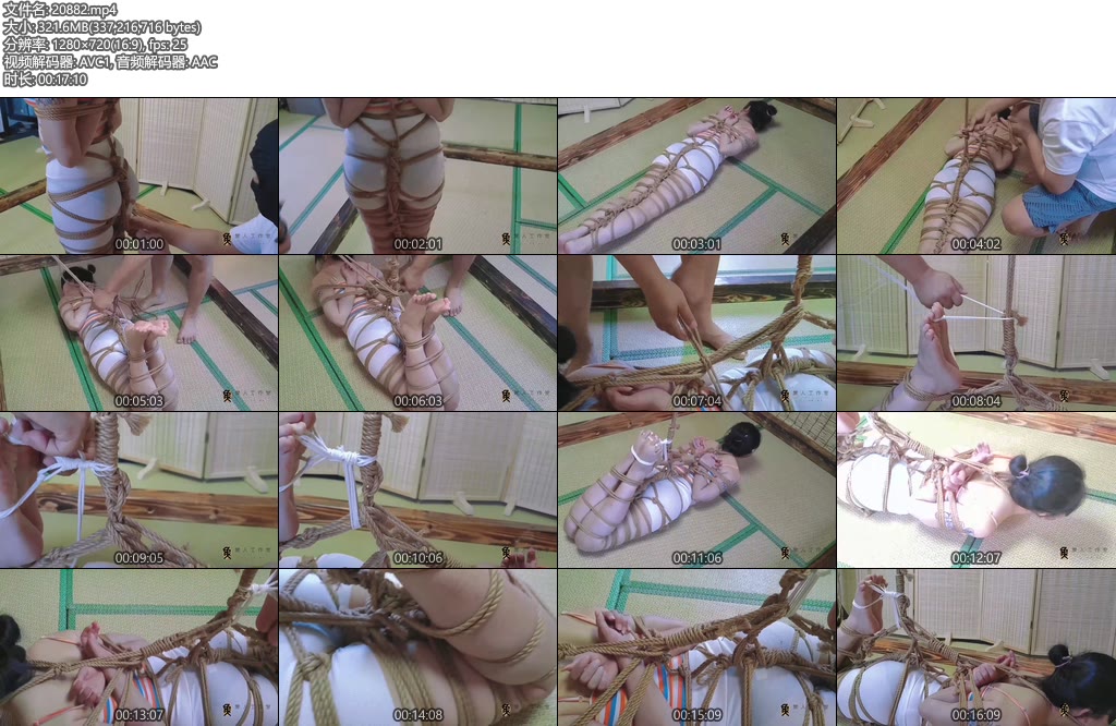 [象人原创] 定拍小R蛇缚+后高手驷马静置，勒嘴，扯指-丝依依