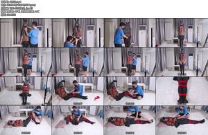 [亚洲绳艺] 伪娘男娘cosplay樱岛麻衣黑丝贞操锁-丝依依