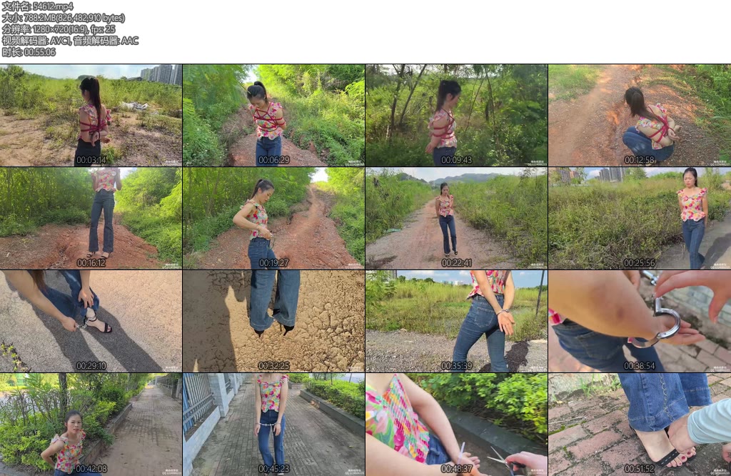 [绳命线] 文文户外捆绑td-丝依依