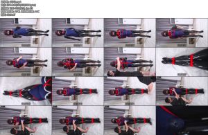 [CD伪娘] 刻猫猫男娘黑胶衣死库水贞操锁-丝依依