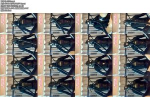 [徒手和小兔] 小兔变女S报复玩弄全包胶衣微孔防毒面具呼吸袋塑料袋呼吸游戏震动放置玩弄-丝依依