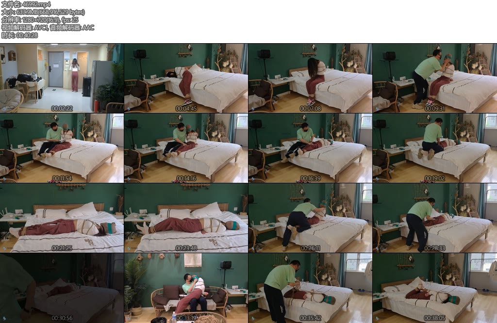 [JS原创] 蓝煊TJ女贼女贼入室偷窃被变态房主抓住囚禁恋足棒棒刺激GC丝袜套头驷马-丝依依