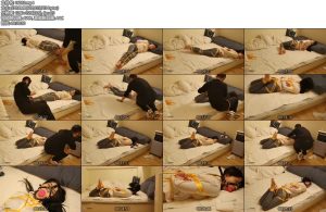 [JS原创] 小冷 金色丝绳驷马紧缚 马具型口塞 鼻钩 TK-丝依依