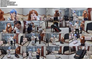 [枫叶原创] 完蛋我把美女捆绑了双人成缚EVA暖暖换装玩弄-丝依依