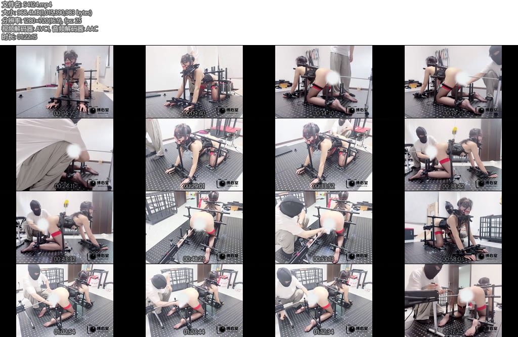 [缚心室] 健身女教练的拘束架体验黑丝束腰郊狼炮机AV棒套餐超长时间折磨一次次GC毫无反抗空间-丝依依