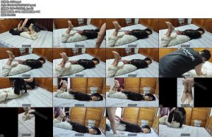 [墨色原创] 迟迟肉丝驷马捆绑放置挣扎下-丝依依