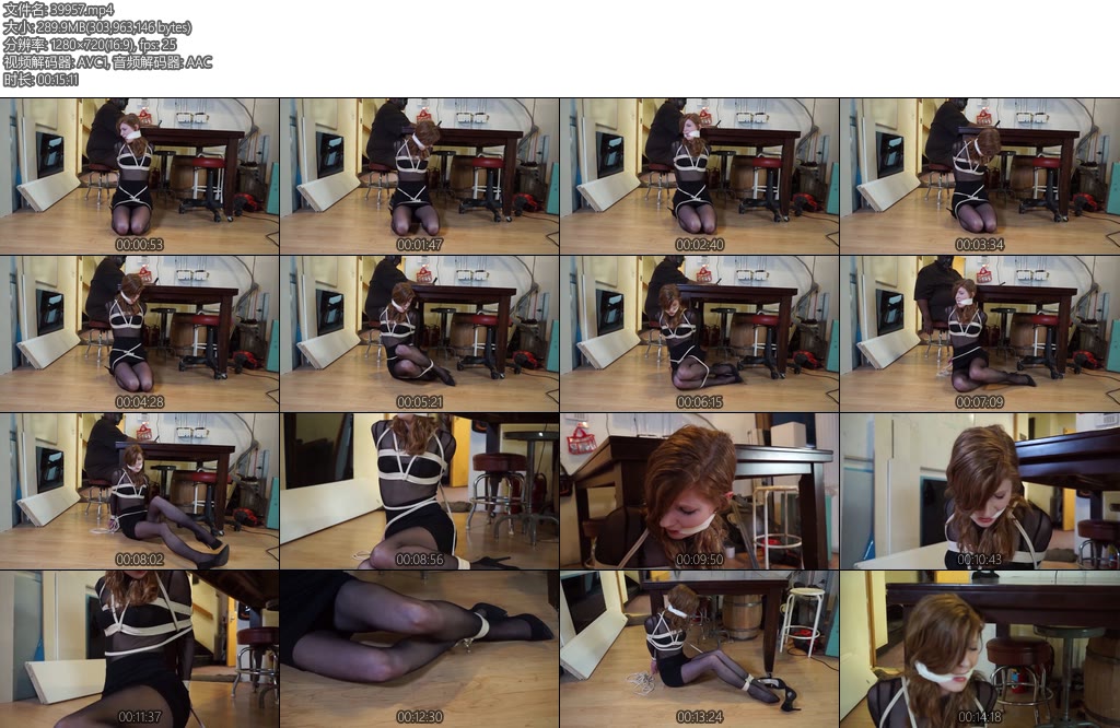 [欧美绳艺] late for the wedding-丝依依