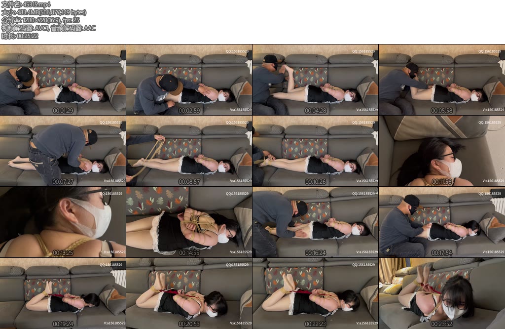 [龙飞原创] 绑架无膜捆绑不听话上驷马兰兰-丝依依