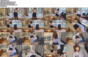 [JS原创] 琳洛空姐装五花大绑-丝依依