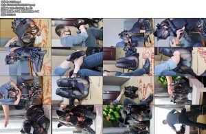 [亚洲绳艺] 萌犬少女 K9套装K9调教强制膏潮趴跪狗狗调教胁迫绑架不良少女竖版视频JK黑丝长靴双马尾loli贞操戴阵动棒墙高M字开腿-丝依依