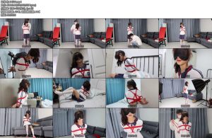 [心悦艺束] 欢欢回归（第二弹）超青春白丝少女拘束挑战-丝依依