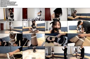 [得意客] king剧情定拍捆绑性感cos美女（下）超情趣性感cos黑丝美女 黑丝踮脚玩弄 丝袜黏液湿透 道具远程控制丝袜美脚-丝依依