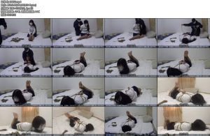 [新月原创] 玉箫定拍作品脱下长靴性感灰丝驷马放置-丝依依