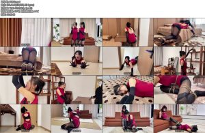 [云雀原创] 黑丝女盗绝色双偷上饱和式剧情超经典剧情性感美丽的油光黑丝女盗们潜入富豪家中遭遇各种有创意的陷阱身手高超却被捆绑成团无力蠕动-丝依依