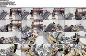 [延江艺束] 原创货物奴隶交易之小涵篇口球口水收集强高股绳紧缚强制GC羽毛瘙痒长时间挠脚心虐胸脚屁股-丝依依