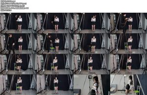 [心悦束艺] 00后性感肉丝高跟ol单脚放置-丝依依