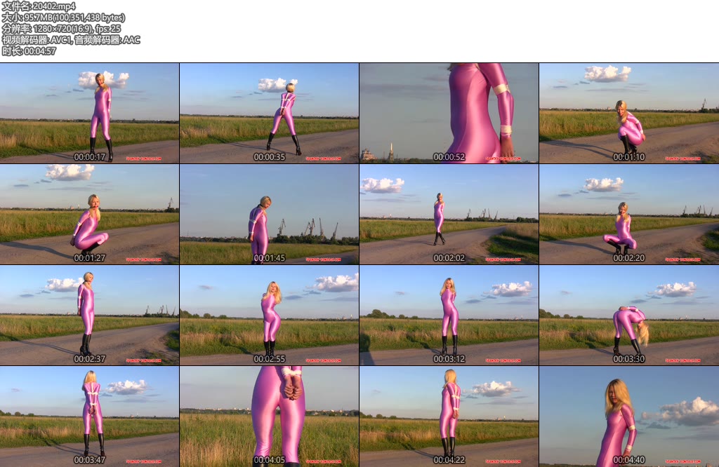 [欧美绳艺] Spandex Bondage No.010-丝依依