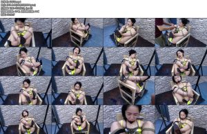 [飞天原创] 艺仙儿内衣海老缚y具口球狂喷口水电击失禁喷射如潮-丝依依