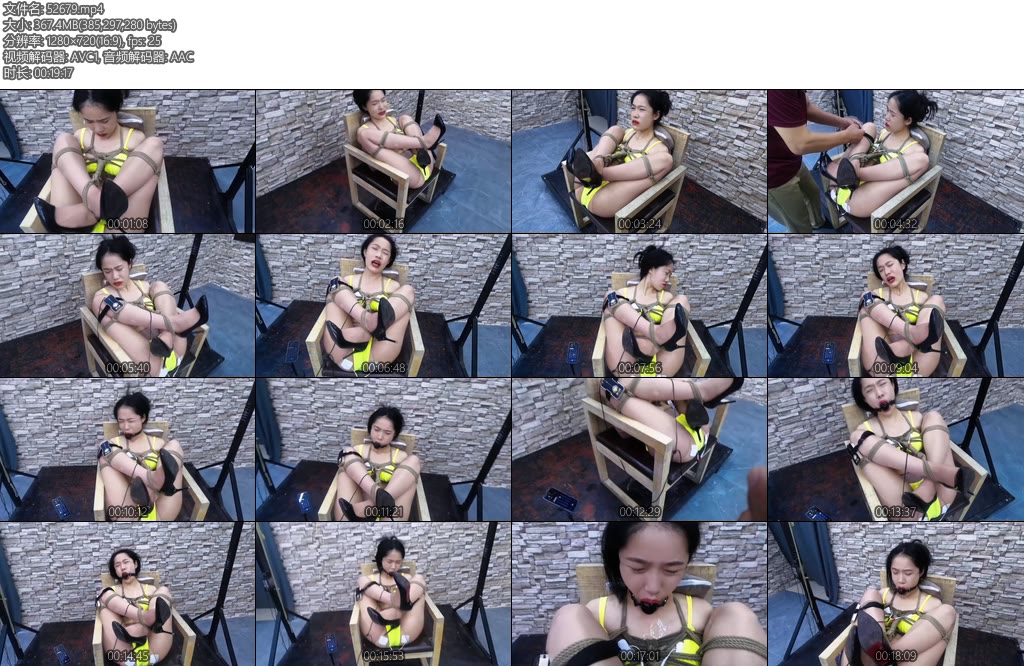 [飞天原创] 艺仙儿内衣海老缚y具口球狂喷口水电击失禁喷射如潮-丝依依