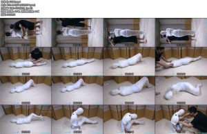 [小羽原创] 倔强 新人小玖绷带全包木乃伊首次体验-丝依依