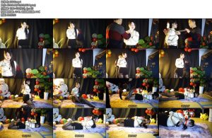 [锐度主张] 嫣儿 黑丝OL白鹤亮翅后手观音十字胸缚驷马捆绑大红口球堵嘴-丝依依