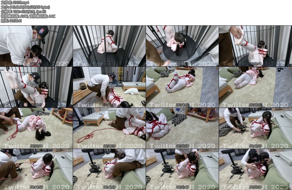 [HUI原创] 绑成大闸蟹试试TD舒服还是炮机舒服超羞耻姿势-丝依依