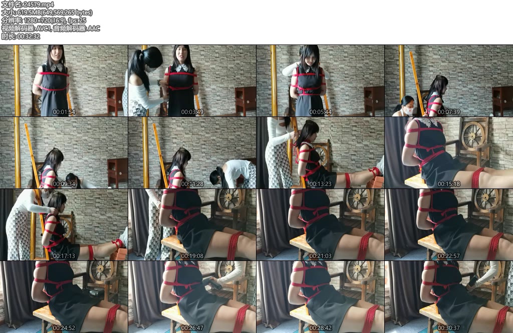 [一绳所爱] 女绳师和新来的模特边聊天边玩绳子-丝依依