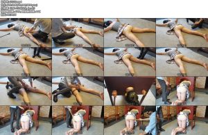 [一绳所爱] 韩露 真实绑起来 狠狠打屁股-丝依依