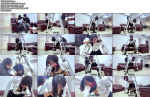 [樱束原创] 酒友妻 送酒醉的朋友回家见色起意胁迫酒友妻子将其捆绑玩弄被抓住把柄的她只能接受其胁迫在自己睡死的老公面前-丝依依