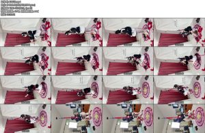 [坎喵原创] 坎喵绝望的自缚白丝lolita后手直臂折腿悬吊-丝依依