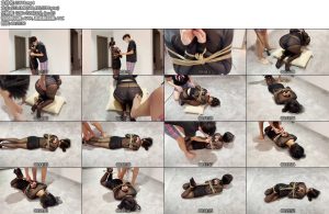 [涵涵原创] 涵涵 超紧后手观音捆绑，跪趴调教臣服，后手观音驷马泣不成声-丝依依