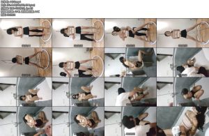 [茶茶原创] 足利茶茶丸 瑜伽少女浴室紧缚闷绝冰桶挑战模拟射经加贴官针筒灌肠点滴灌肠淋雨湿身绳艺紧缚sm调教吊绑-丝依依