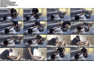 [新月原创] 玉箫同好定拍K9驷马训练器口球蒙眼裸足棒子强G-丝依依