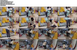 [BJ原创] 北京绳艺 绿旗袍后手观音肉丝高跟驷马（上）-丝依依