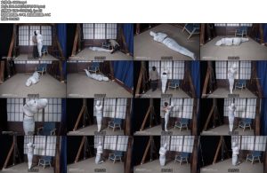 [试炼原创] 消失半月的小欣回归被紧缚之后绷带全包木乃伊-丝依依