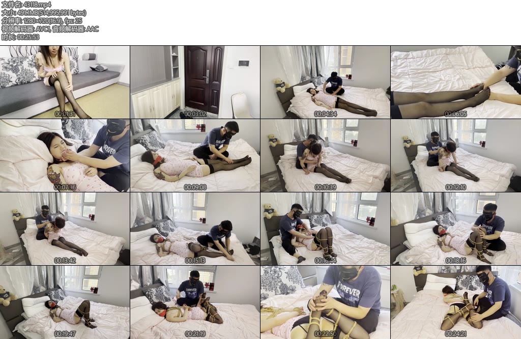 [亚洲绳艺] 延江艺束 美女按摩的奇幻之旅-丝依依