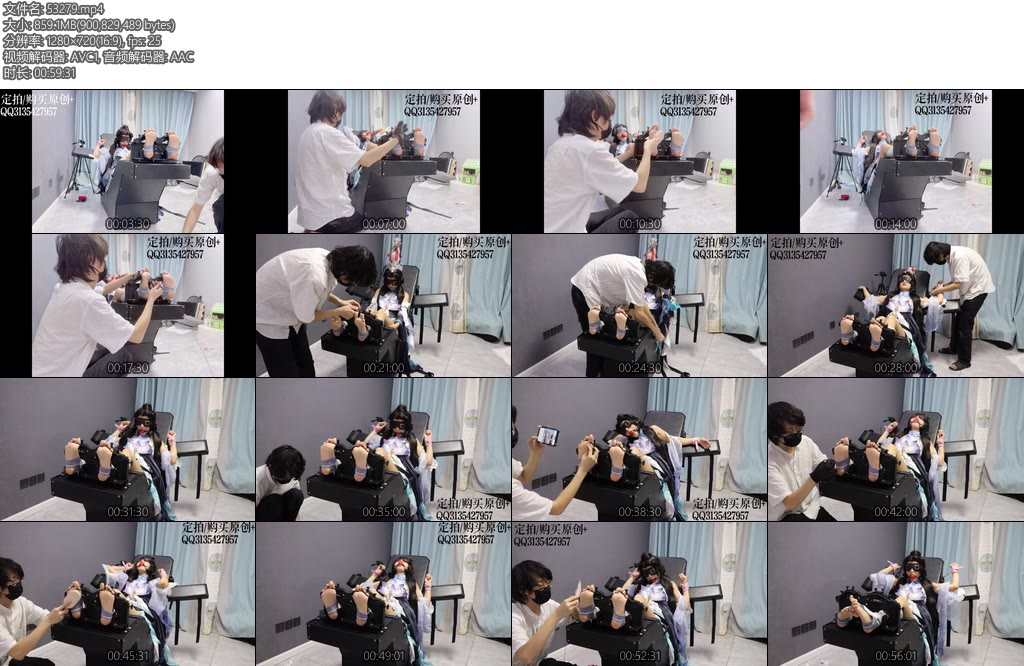 [咕咕精] 重刑床TK大乔白鹤梁神女cos挠哭挠干呕挠破防挠到尖叫破防超级扰民挠到腿软-丝依依