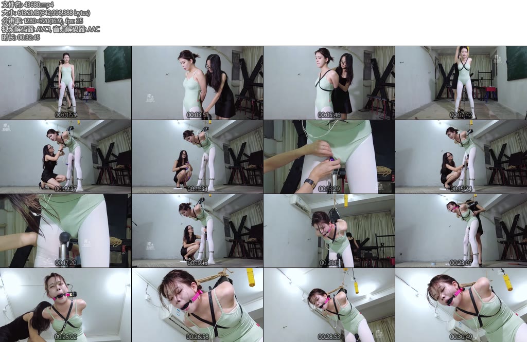 [樱束原创] 舞蹈生的悲哀舞蹈服白丝学生被老师强制皮手套后手吊缚罚站狠狠鞭打用跳D棒棒狂震强G固定狂腋下小蛮腰挣扎求饶口球口水拉丝流出-丝依依