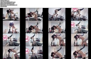 [缚心室] 80多斤女学生单手套束缚架站姿折磨电击吸乳器炮机AV棒玩弄腿只能被迫站直又无法弯腰再加TK挠痒全程高能无法休息-丝依依