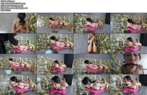 [飞天原创] 艺仙儿铁凶器贞操带多绳超紧五花驷马放置,洗脚盆接口水-丝依依